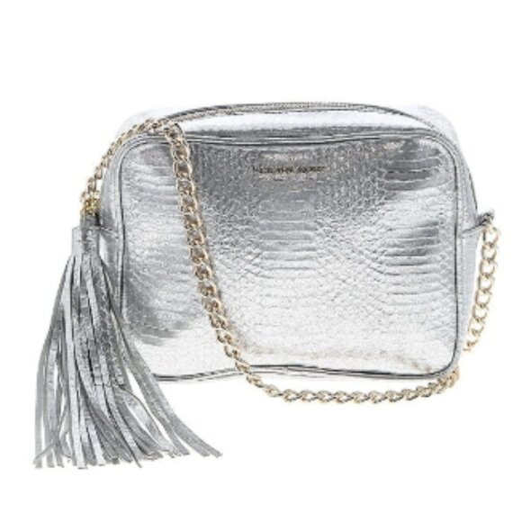 Victoria’s Secret leather silver crossbody bag with silver leather tassel - Picture 4 of 8